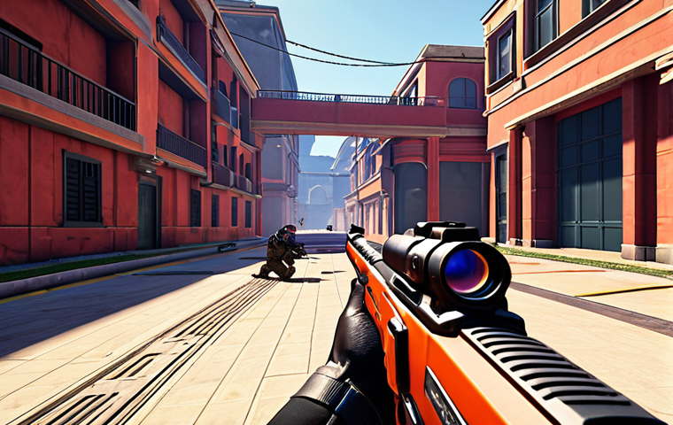 **A dynamic in-game screenshot of Valorant's new mode.** The image should showcase the chaos and action, with agents using diverse abilities amidst a changing environment. Focus on vibrant colors and visual cues that highlight the unpredictable nature of the game mode, suggesting fast-paced gameplay.
