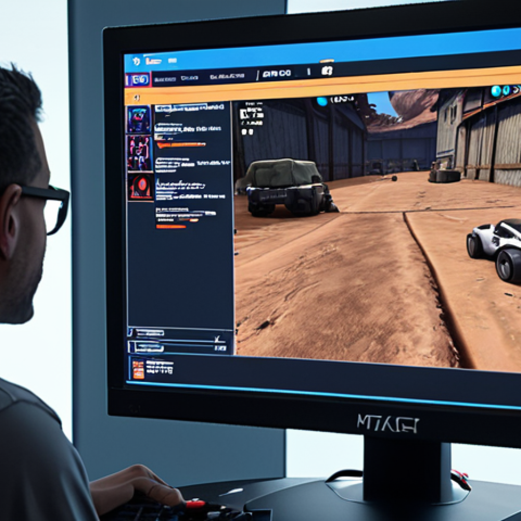 **Image Prompt 1:** A determined Valorant player intently analyzing their gameplay on a large monitor, which displays a game replay with analytical overlays highlighting specific aim deficiencies like poor crosshair placement or over/under-flicks. The player's expression is focused on self-diagnosis and improvement, with a high-performance gaming setup subtly visible in the background.