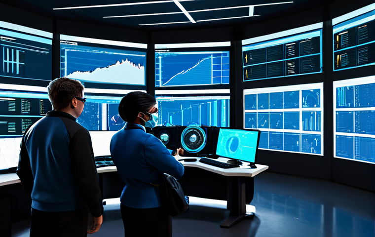 발로란트 게임 내 유저 경험 - Anti-Smurf Task Force**
"A group of diverse Valorant agents working together in a high-tech control...