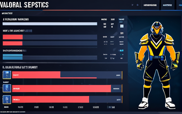 발로란트 유저 통계 분석 - Valorant Agent Selection Screen**

"A fully clothed Valorant player strategizing agent selection bef...