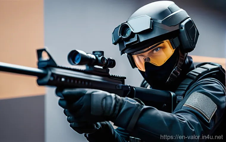 발로란트 공식 가이드북 - **Valorant Team Synergy on Lotus A Site**
    "An intricately detailed, dynamic group shot depicting...