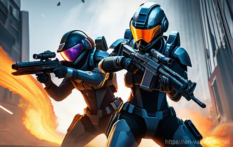 발로란트 팀 결성 방법 - **Prompt:** A split image contrasting individual struggle with team synergy in a tactical shooter ga...