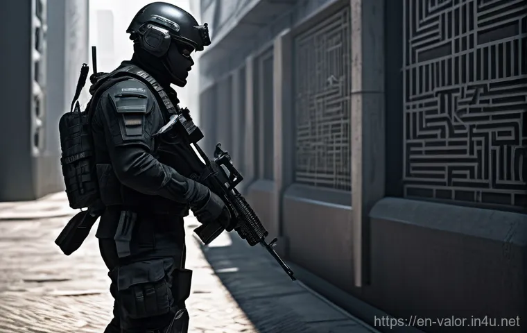 발로란트 경기 중 명당 활용 - **Coordinated Crossfire Defense**
A wide-angle, cinematic render depicting two female tactical a... 발로란트 경기 중 명당 활용 - **Coordinated Crossfire Defense**
A wide-angle, cinematic render depicting two female tactical a...