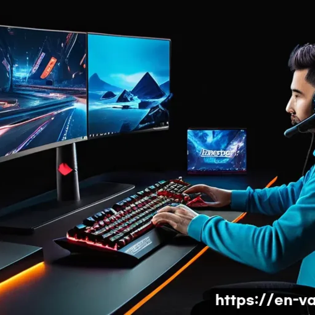 발로란트 프로 유저 세팅 공개 - **Prompt: The Meticulous Gamer's Sanctuary**
A highly detailed, professional overhead shot of a ...