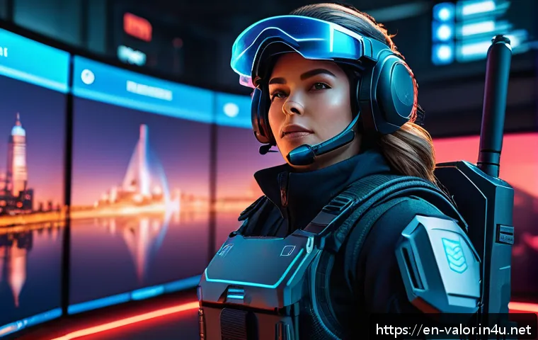 발로란트 콘텐츠 제작 팁 - A dynamic and detailed digital illustration of a Valorant agent guide scene: a confident female agen...